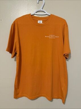 Herschel Supply Company Men's Burnt Orange Logo Crewneck Tee